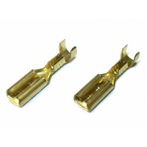 Motor Connectors (Spade), Set of 2x Motor Connectors (spade connectors; female)
